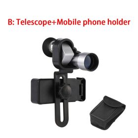 8x20 HD Night Vision Mini Pocket Zoom Monocular (Color: B)