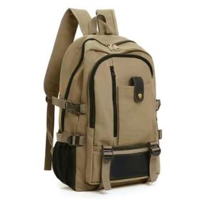 2023 New Outdoor Travel Camping Bag (Color: dark khaki)