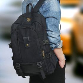 2023 New Outdoor Travel Camping Bag (Color: Black)