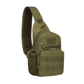 Military Tactical Shoulder Bag (material: Nylon, Color: Army Green)