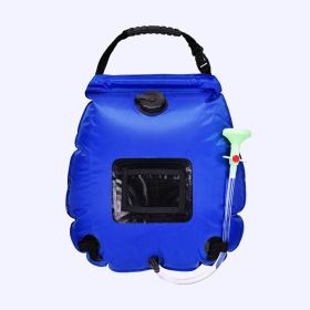 20L Outdoor Bathing Bag Solar (Color: Blue)