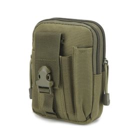 Waist Pouch; Portal Wasit Bag (Color: Army Green)
