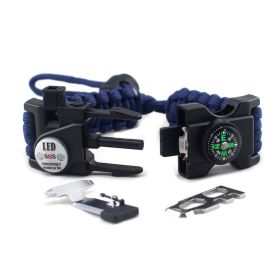 Parachute Cord Bracelet (Color: Purplish Blue)