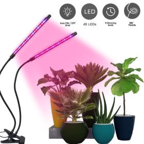 LED Grow Light,6000K Full Spectrum (Type: 2 head)