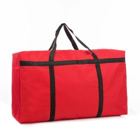 Waterproof Oxford Fabric Storage Bag (Color: Red, size: L)