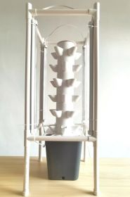 Hydroponic Growing System - Led (size: 6 Layers 30 Holes with Grow Light (Grey Water Tank))