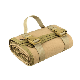 Camouflage Tactical Folding Mat; Waterproof (Color: Khaki)