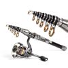 Mini Carbon Telescopic Fishing Rod