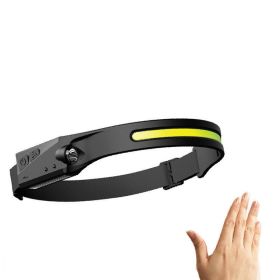 Led Headlamp Flashlight (Electrical outlet: USB, Color: 4PCBlack)