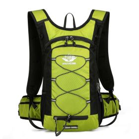 Hydration Pack Backpack; 2L Water Bladder (Color: Green)