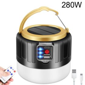 LED Solar Camping Light (Ships From: China, Wattage: Best 280w A)