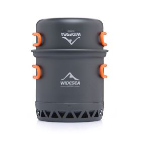 Widesea Camping 1.3L 2.3L Cookware (Color: 1.3L pot)