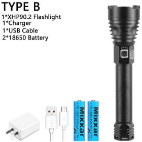 LED/Rechargeable - Flashlight (Emitting Color: B-XHP90)