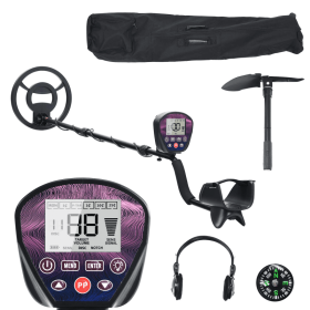 Metal Detector With Headphones (Type: Metal Detectors, Color: Purple)