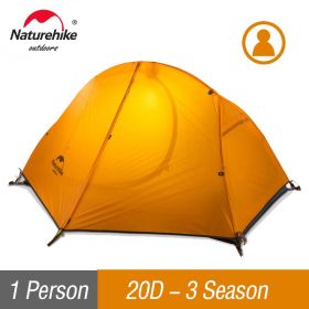 Naturehike Cycling Backpack Tent Ultralight (Color: 20D - Orange)