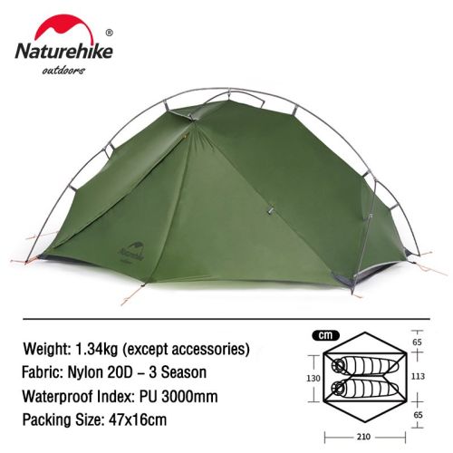 Naturehike Tent Ultralight Camping 1 and 2 person