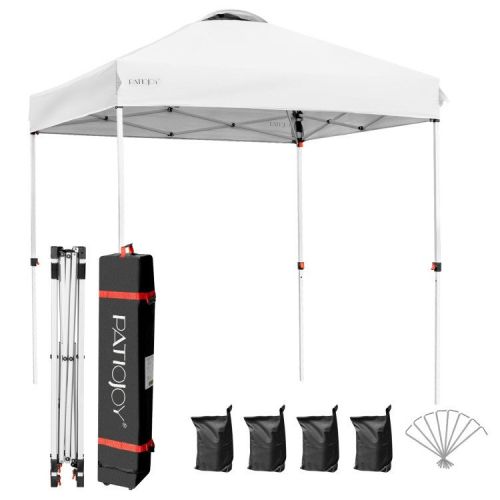 6.6 x 6.6  Pop-up Canopy Tent with Roller Bag