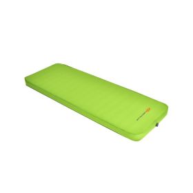 Self Inflating Sleeping Mattress with Carrying Bag (Color: Green)