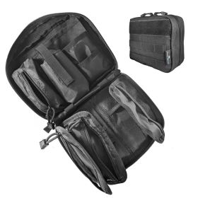 First Aid MOLLE Bag - 72 Hour Kit (Color: Black)