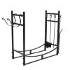 Steel Firewood Storage Rack