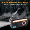 Emergency Radio Hand Crank Solar