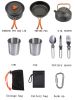 Outdoor set of pots and pans